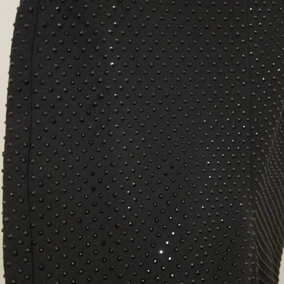 NWT BLACK RHINESTONE SHORT SPARKLY JUMPSUIT - Picture 8 of 9